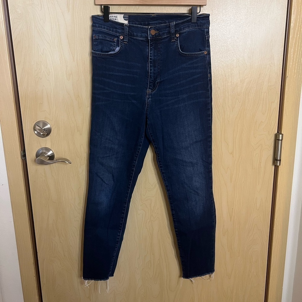 Marine layer high rise skinny jeans
